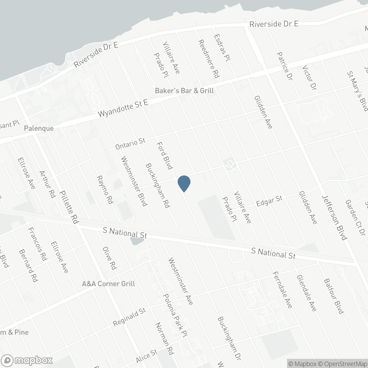1018 FORD BOULEVARD, Windsor, Ontario N8S 2G1